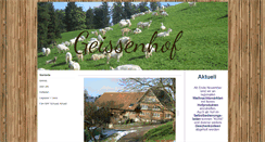 Desktop Screenshot of geissenhof.ch