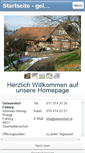 Mobile Screenshot of geissenhof.ch